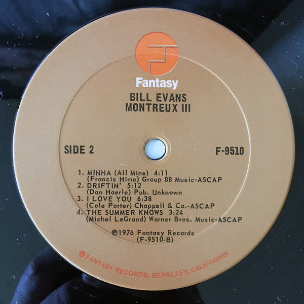Bill Evans, Eddie Gomez ~ Montreux III (Vinyl) - Djungel & Jazz