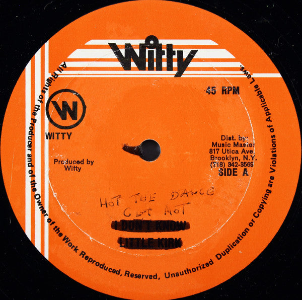 Ashanti Waugh / Tippa Lee & Rappa Robert ~ Hot De Dance Get Hot / Come In A De Dance (Vinyl) - Djungel & Jazz
