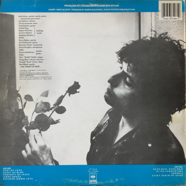 Bob Dylan ~ Shot Of Love (Vinyl) - Djungel & Jazz