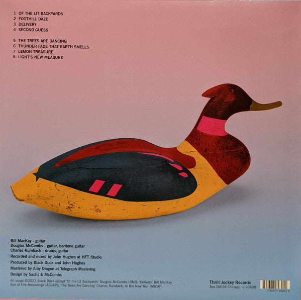Black Duck (4) : Black Duck (LP, Ltd, Ora)