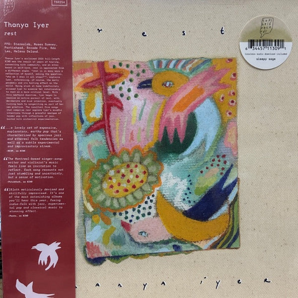 Thanya Iyer ~ Rest (Vinyl) - Djungel & Jazz