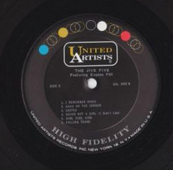 The Jive Five Featuring Eugene Pitt ~ I'm A Happy Man (Vinyl) - Djungel & Jazz