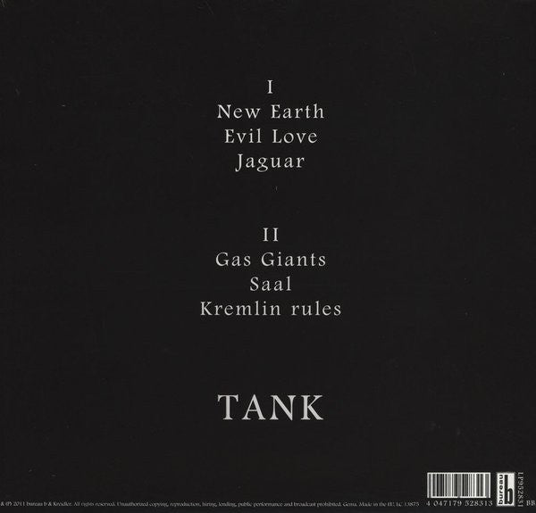 Kreidler ~ Tank (Vinyl) - Djungel & Jazz