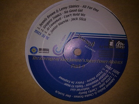 Various ~ The Revenge Of King Jammy's Super Power Allstars - Part 9 (Vinyl) - Djungel & Jazz