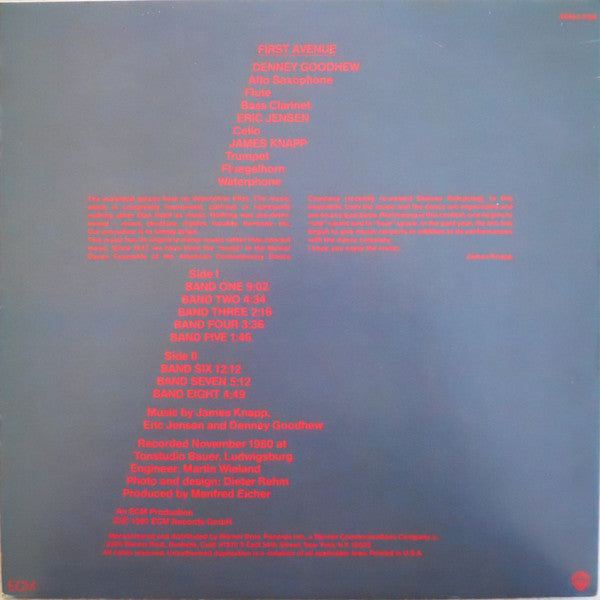 First Avenue ~ First Avenue (Vinyl) - Djungel & Jazz