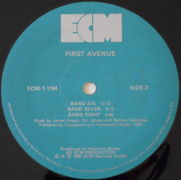 First Avenue ~ First Avenue (Vinyl) - Djungel & Jazz