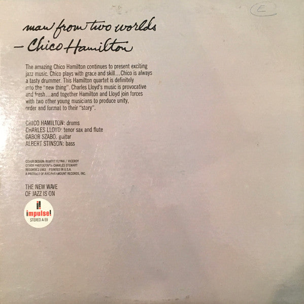 Chico Hamilton ~ Man From Two Worlds (Vinyl) - Djungel & Jazz