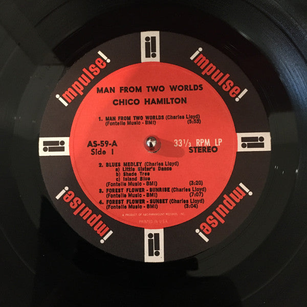 Chico Hamilton ~ Man From Two Worlds (Vinyl) - Djungel & Jazz