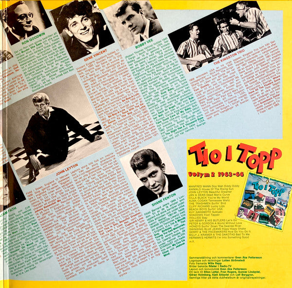 Various ~ Hitlåtarna Från Radioprogrammet Tio I Topp Vol. 1 (Vinyl) - Djungel & Jazz