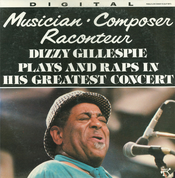 Dizzy Gillespie ~ Musician-Composer-Raconteur (Vinyl) - Djungel & Jazz