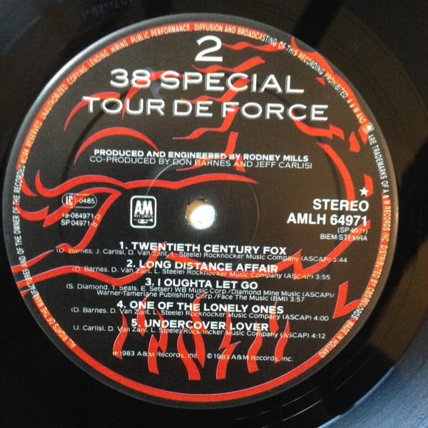 38 Special ~ Tour De Force (Vinyl) - Djungel & Jazz
