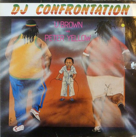 U Brown Vrs Peter Yellow : DJ Confrontation (LP, Album)