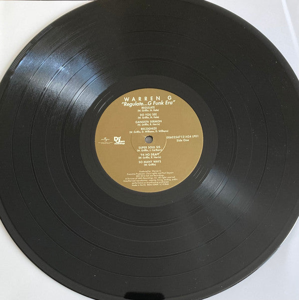Warren G ~ Regulate... G Funk Era (Vinyl) - Djungel & Jazz