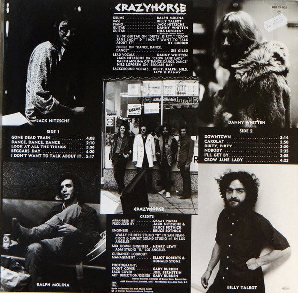 Crazy Horse : Crazy Horse (LP, Album, RE)