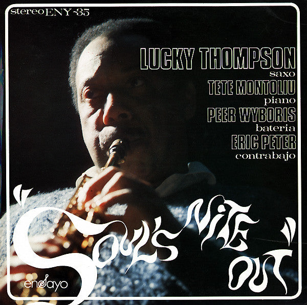 Lucky Thompson ~ Soul's Nite Out (Vinyl) - Djungel & Jazz