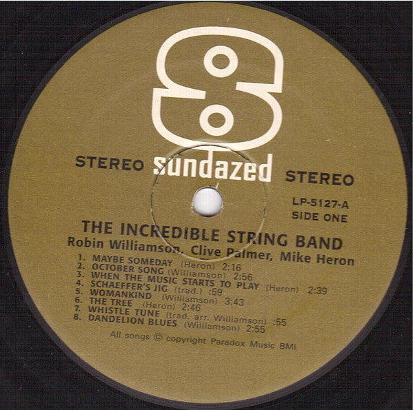 The Incredible String Band ~ The Incredible String Band (Vinyl) - Djungel & Jazz