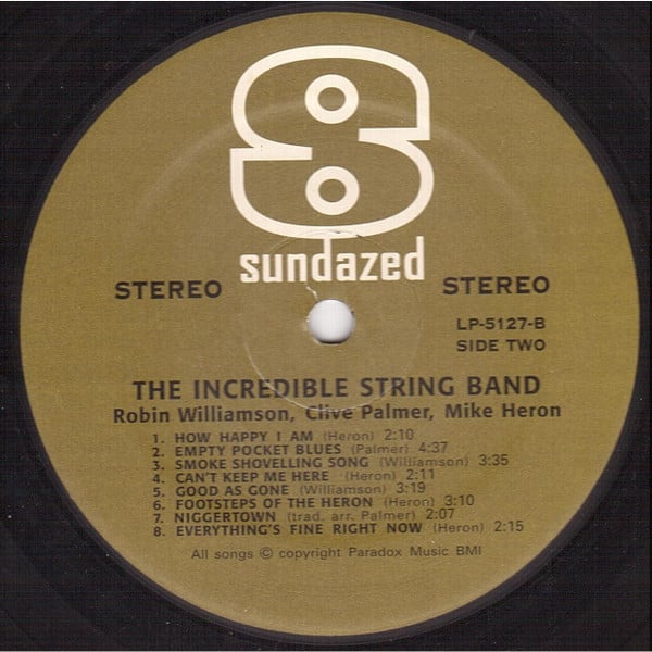 The Incredible String Band ~ The Incredible String Band (Vinyl) - Djungel & Jazz
