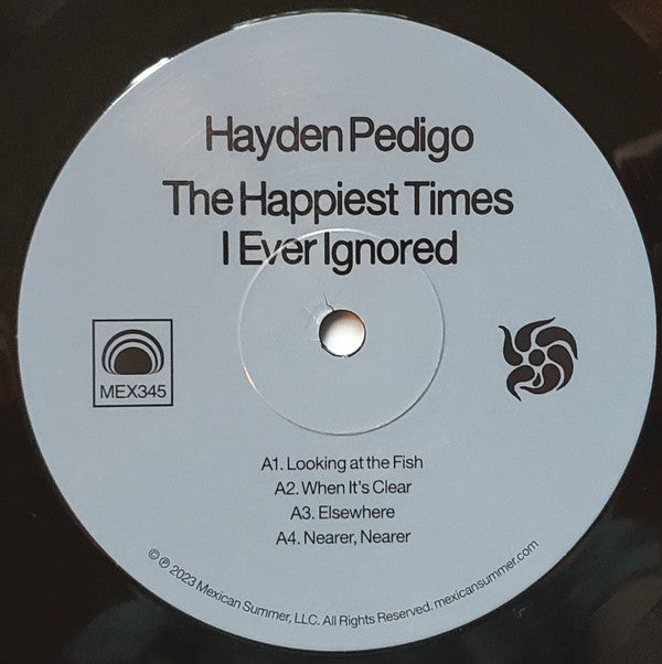 Hayden Pedigo : The Happiest Times I Ever Ignored (LP, Album)