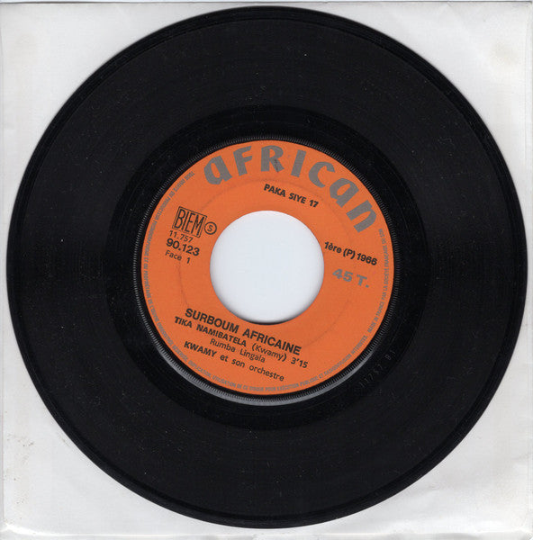 Kwamy Et Son Orchestre ~ Surboum Africaine (Vinyl) - Djungel & Jazz