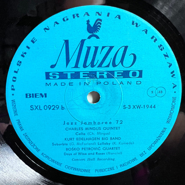 Various ~ Jazz Jamboree 72 (Vinyl) - Djungel & Jazz