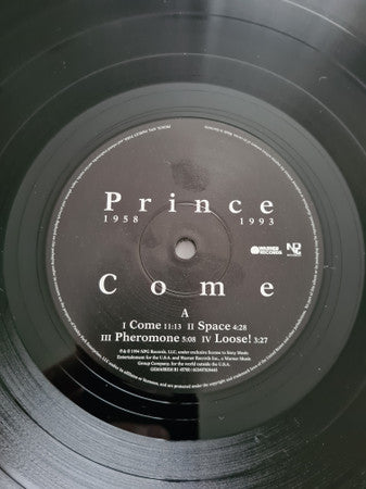 Prince ~ Come (Vinyl) - Djungel & Jazz