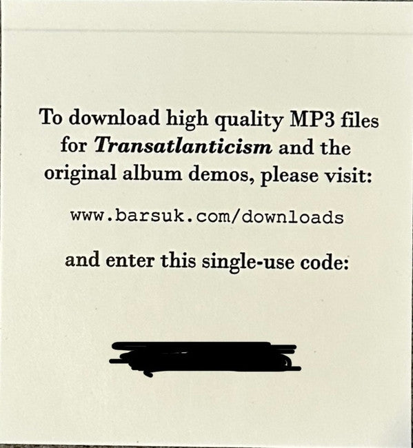 Death Cab For Cutie ~ Transatlanticism (Vinyl) - Djungel & Jazz