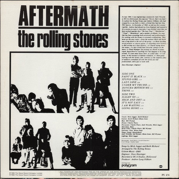 The Rolling Stones ~ Aftermath (Vinyl) - Djungel & Jazz