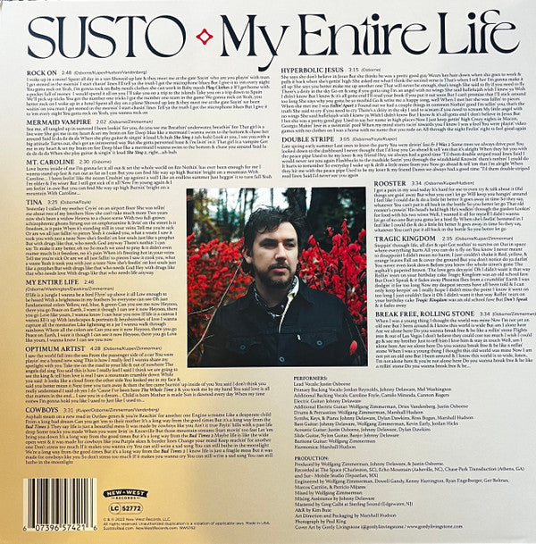 Susto : My Entire Life (LP, Album)