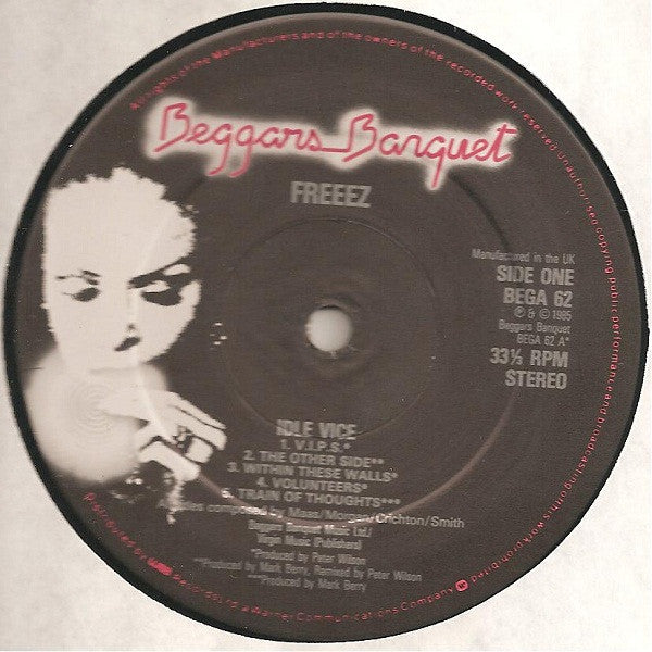 Freeez ~ Idle Vice (Vinyl) - Djungel & Jazz