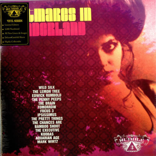 Various : Nightmares In Wonderland (LP, Comp, Ltd, Num, RE, Gat)