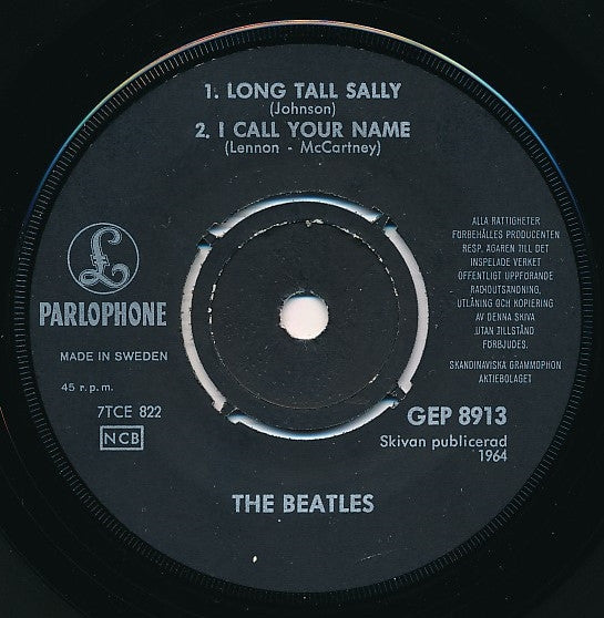 The Beatles ~ Long Tall Sally (Vinyl) - Djungel & Jazz