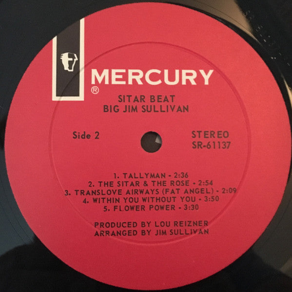 Big Jim Sullivan ~ Sitar Beat (Vinyl) - Djungel & Jazz