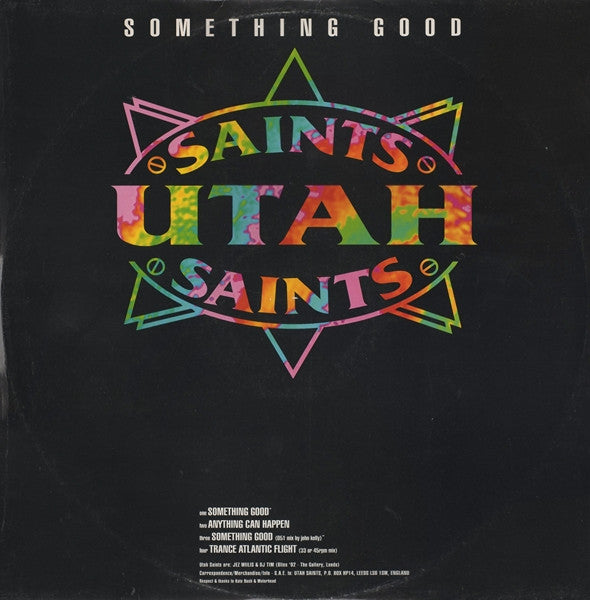 Utah Saints ~ Something Good (Vinyl) - Djungel & Jazz