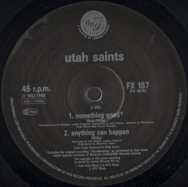 Utah Saints ~ Something Good (Vinyl) - Djungel & Jazz