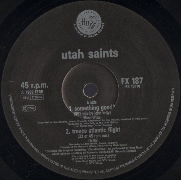 Utah Saints ~ Something Good (Vinyl) - Djungel & Jazz