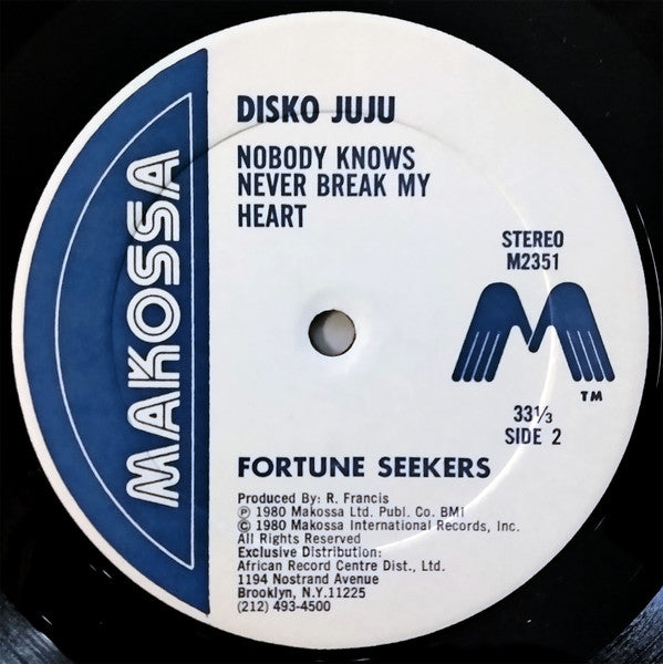 Fortune Seekers : Disko Juju (LP, Album)