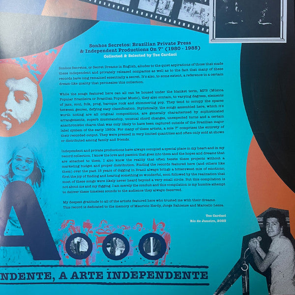 Various ~ Sonhos Secretos: Brazilian Private Press & Independent Productions on 7" (1980-1985) (Vinyl) - Djungel & Jazz