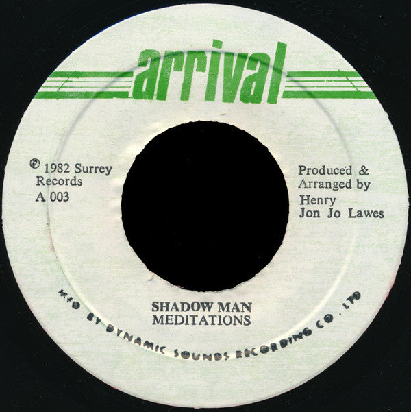 Meditations* : Shadow Man (7")