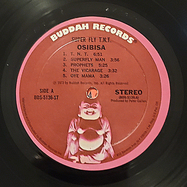 Osibisa ~ Super Fly T.N.T (Original Motion Picture Soundtrack) (Vinyl) - Djungel & Jazz