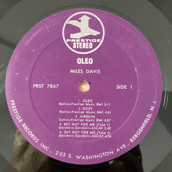 Miles Davis ~ Oleo (Vinyl) - Djungel & Jazz