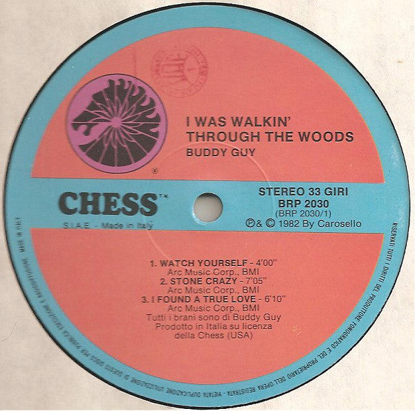 Buddy Guy : I Was Walking Through The Woods (LP, Comp, RE)