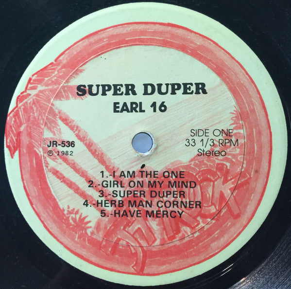 Earl Sixteen ~ Super Duper (Vinyl) - Djungel & Jazz