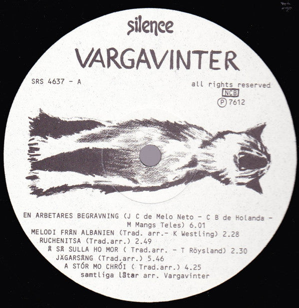 Vargavinter  ~ Vargavinter (Vinyl) - Djungel & Jazz