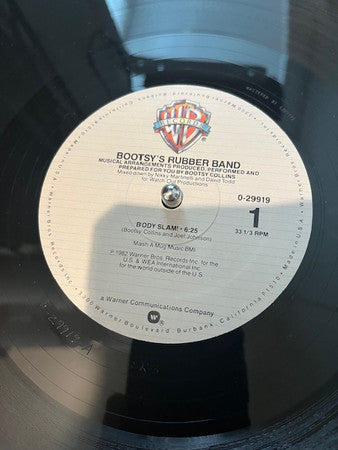 Bootsy's Rubber Band : Body Slam! (12", Single, Spe)