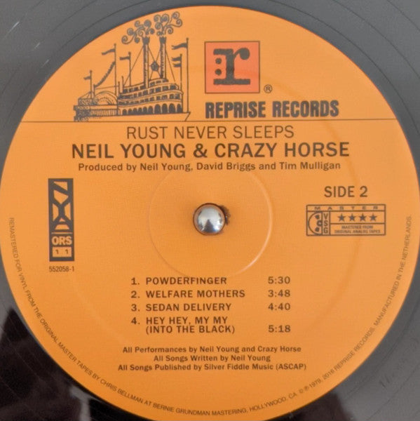 Neil Young & Crazy Horse ~ Rust Never Sleeps (Vinyl) - Djungel & Jazz