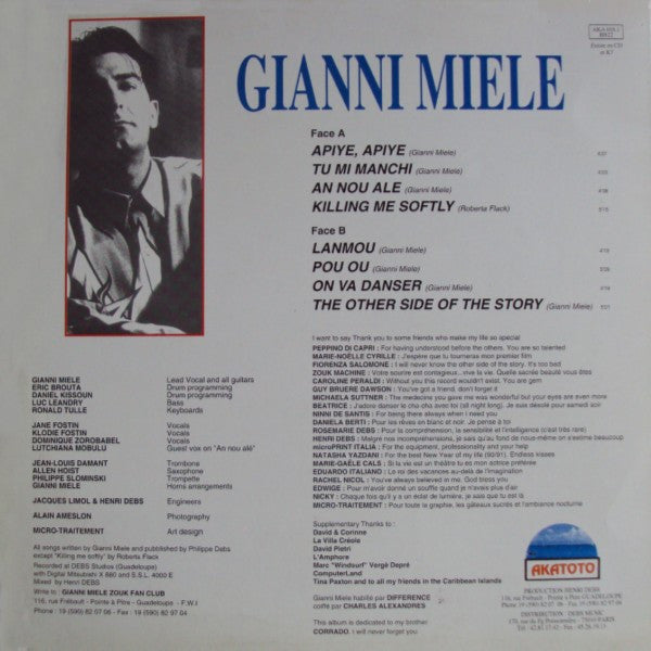 Gianni Miele ~ Dr. Black & Mr. White (Vinyl) - Djungel & Jazz