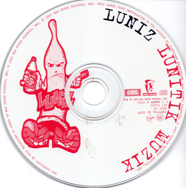 Luniz ~ Lunitik Muzik (Vinyl) - Djungel & Jazz