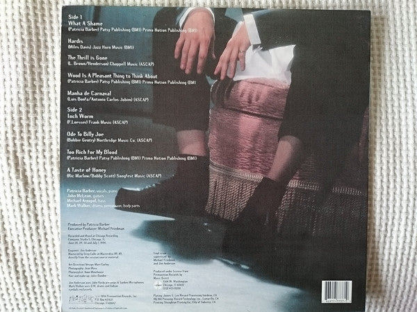 Patricia Barber ~ Cafe Blue (Vinyl) - Djungel & Jazz