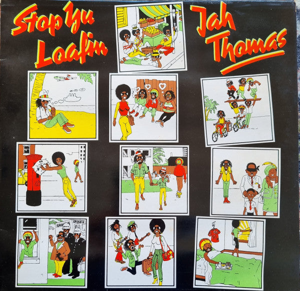 Jah Thomas : Stop Yu Loafin (LP, Album)