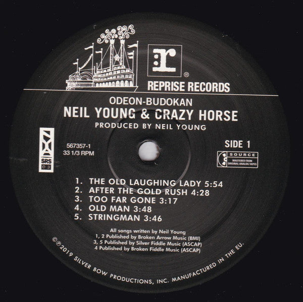 Neil Young With Crazy Horse ~ Odeon - Budokan (Vinyl) - Djungel & Jazz